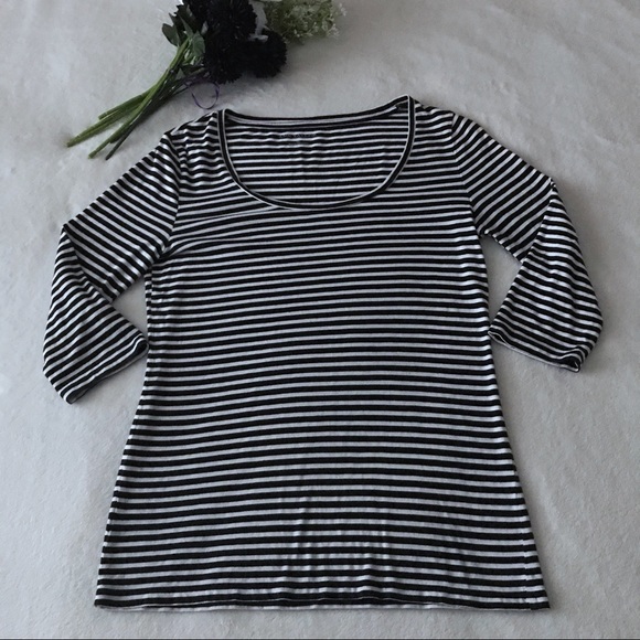 Ann Taylor Tops - Ann Taylor Striped Tee